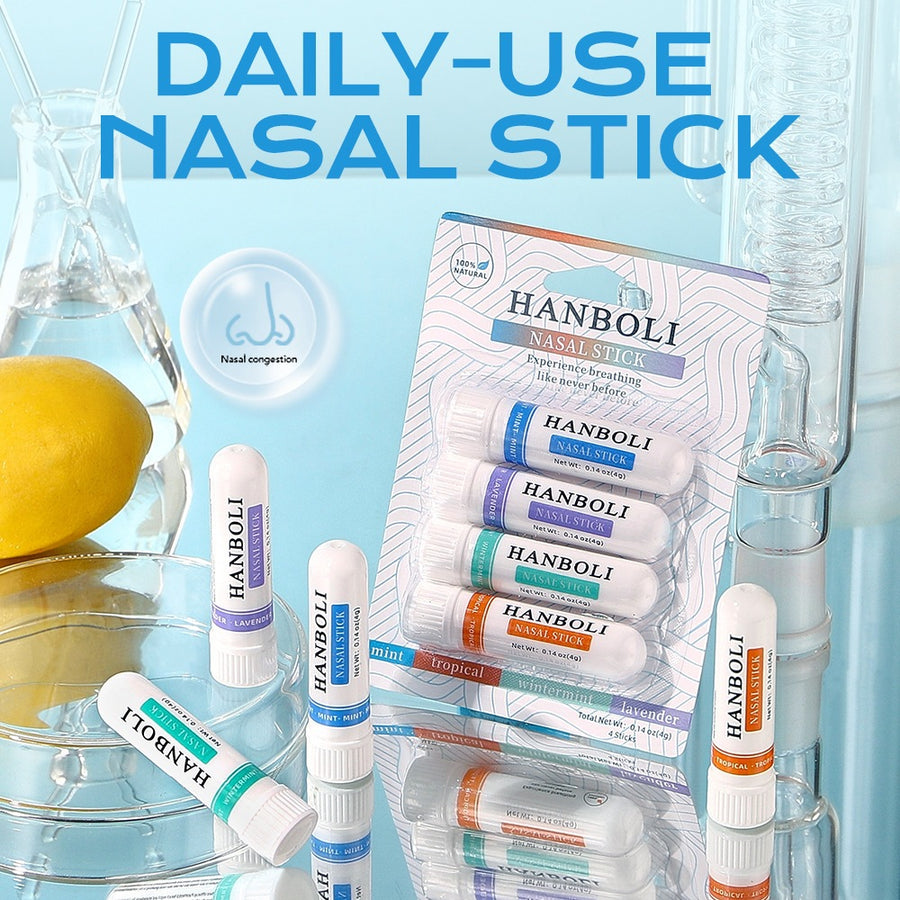 Herbal Energy Nasal Inhaler Stick — 4 Pack